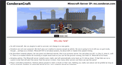 Desktop Screenshot of conderan.com